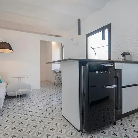 Awesome Stylish Flat Barceloneta Barcelone
